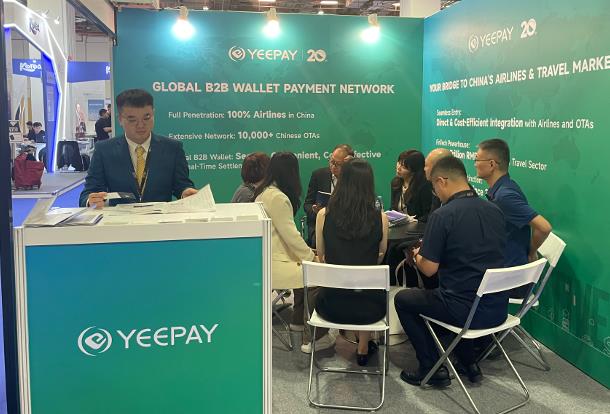YeePay showcases international business payment solutions at ITB Asia 2023